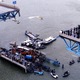 Imagen: Así quedo el puente tras el accidente. Wikimedia Commons